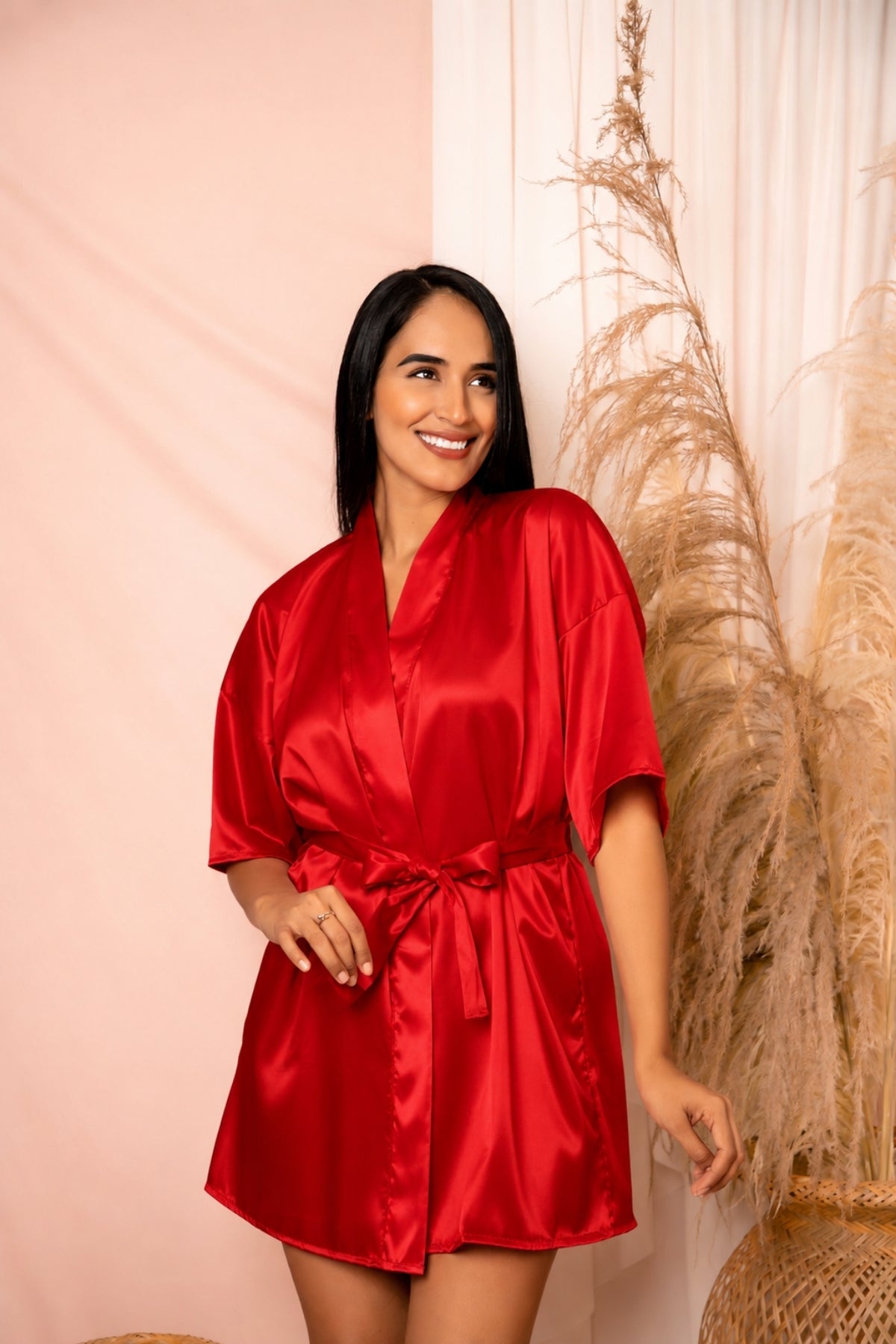 LEVANTADORA SATIN ROJA