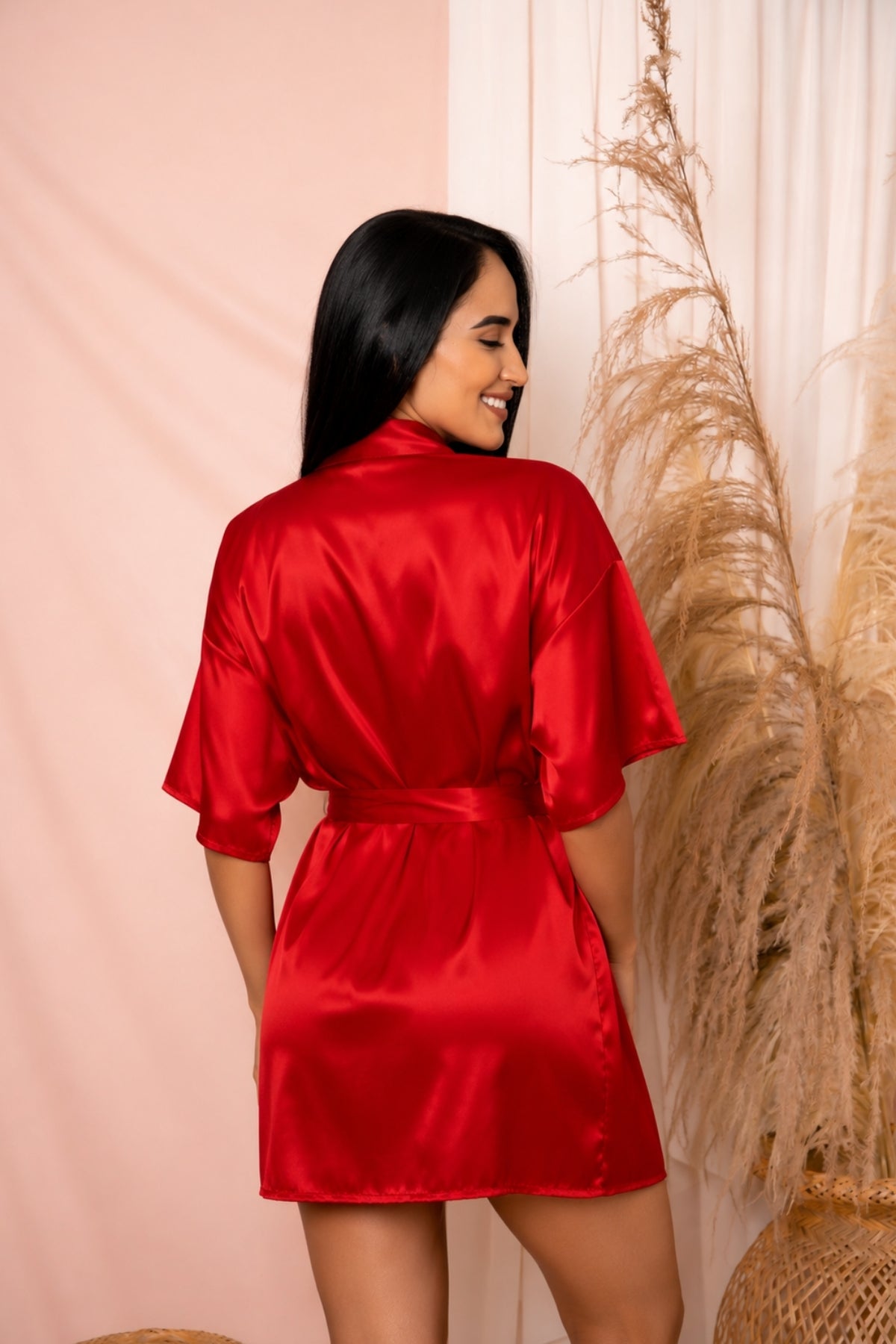 LEVANTADORA SATIN ROJA