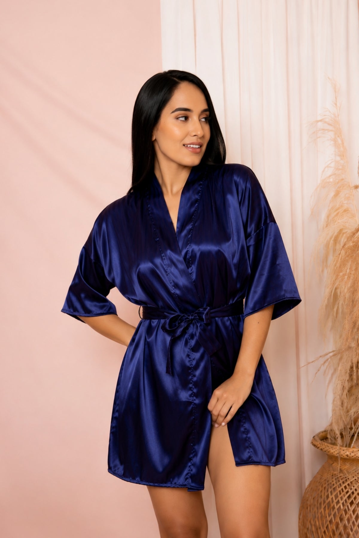 LEVANTADORA SATIN AZUL