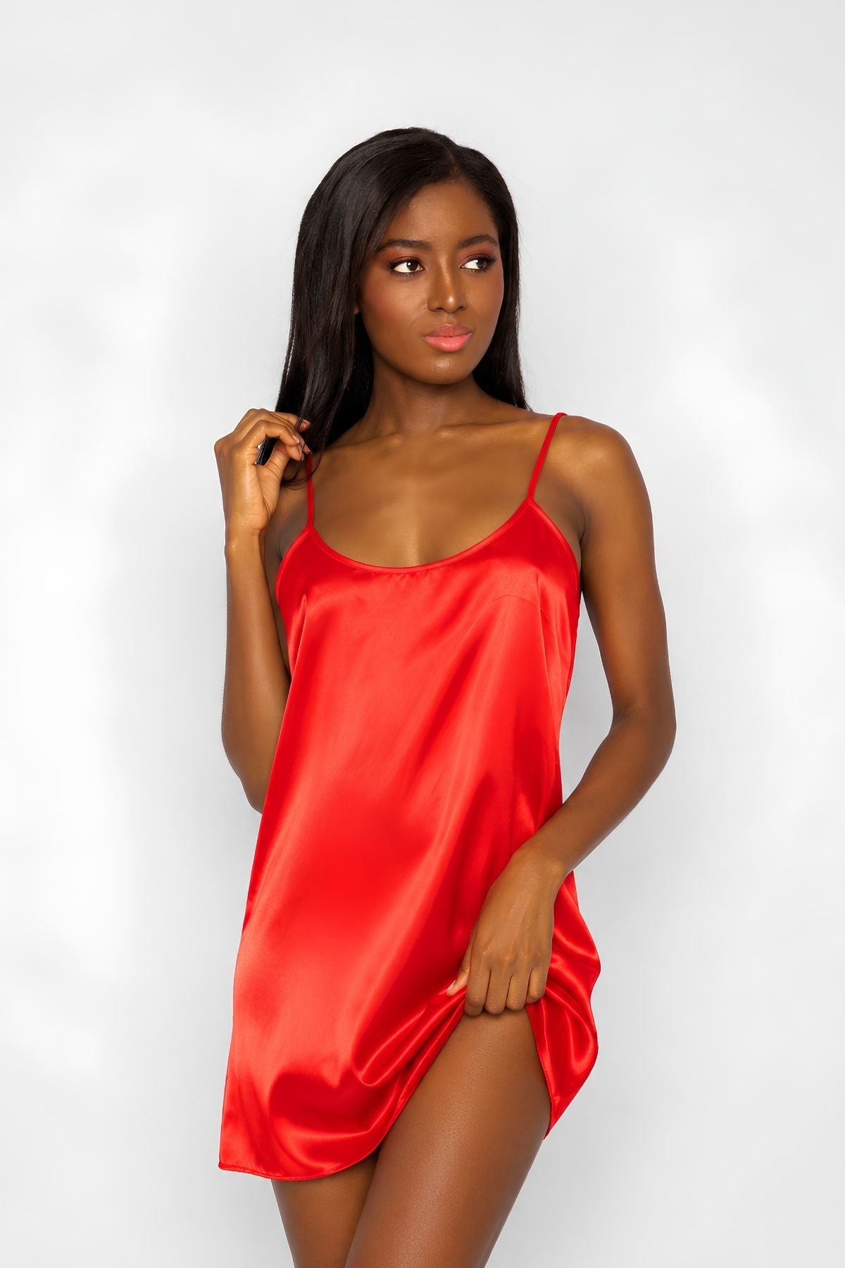 BATA SATIN ROJA