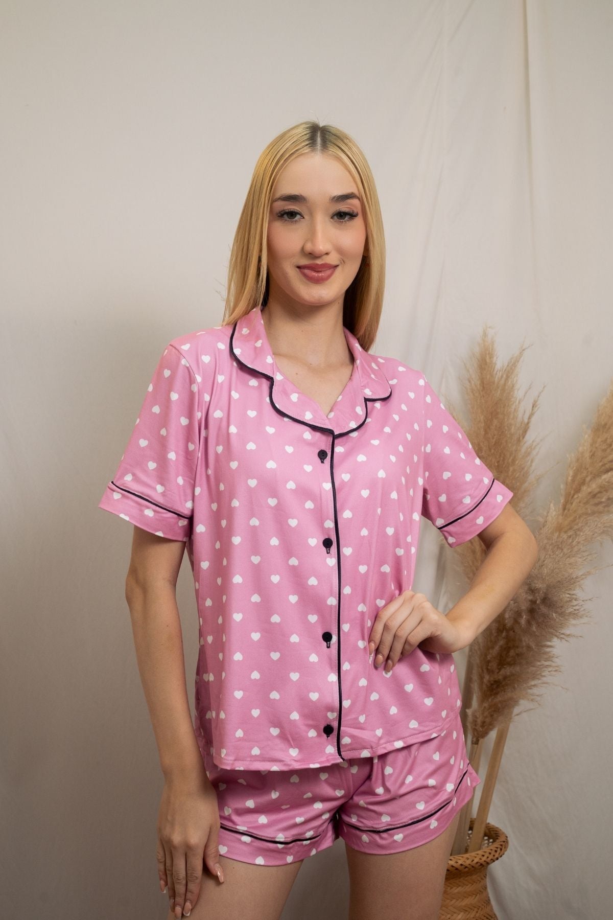 Conjunto Short Corazoncitos