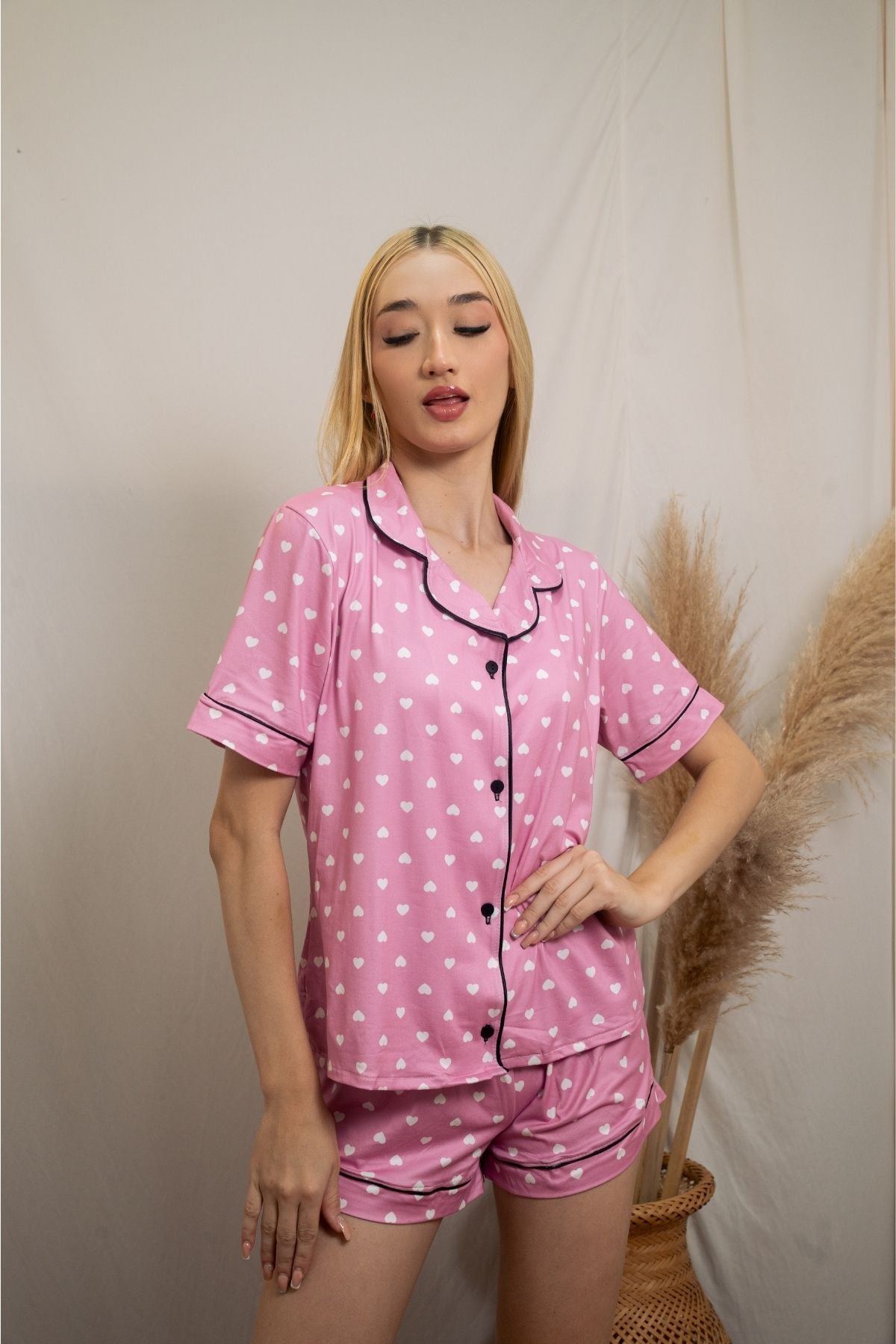 Conjunto Short Corazoncitos