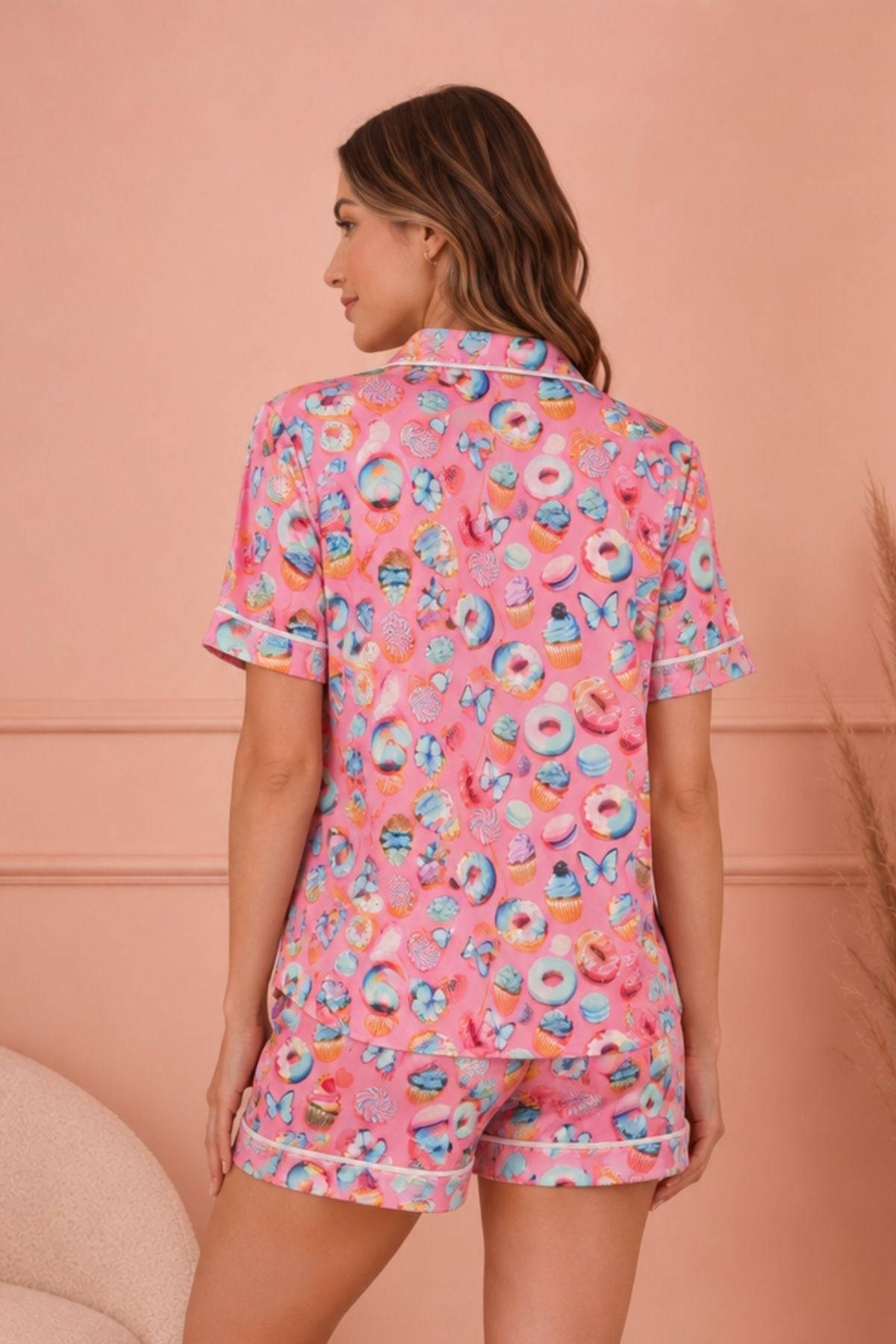 PIJAMA BRUSH SHORT MANGAS CANDYS