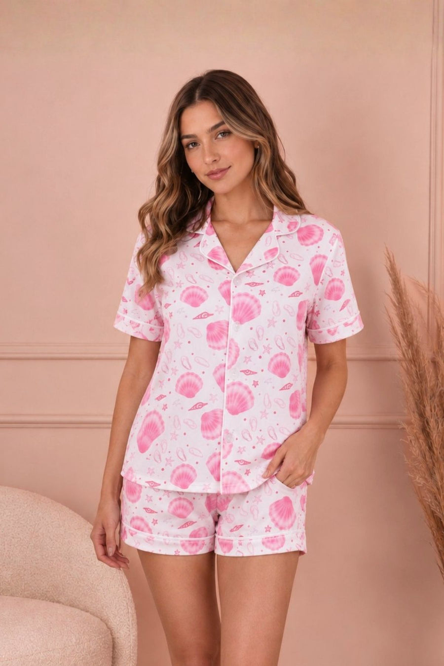 PIJAMA BRUSH SHORT MANGAS MAR