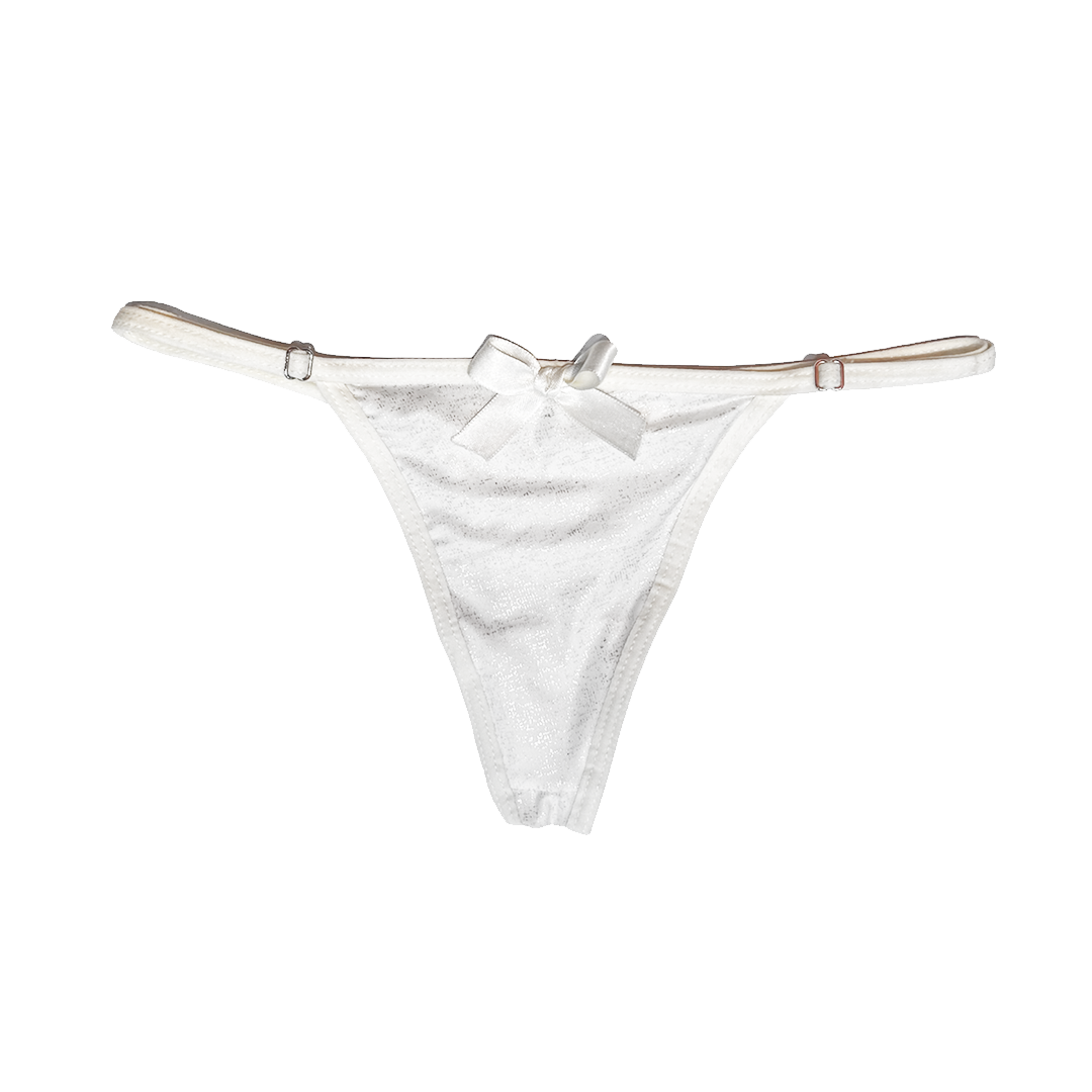 Bata Blanca Brillante + Panty