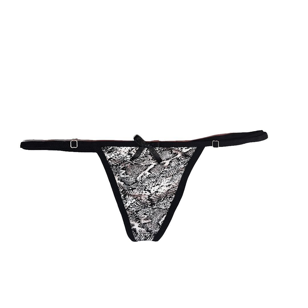 Bata Print Negra + Panty