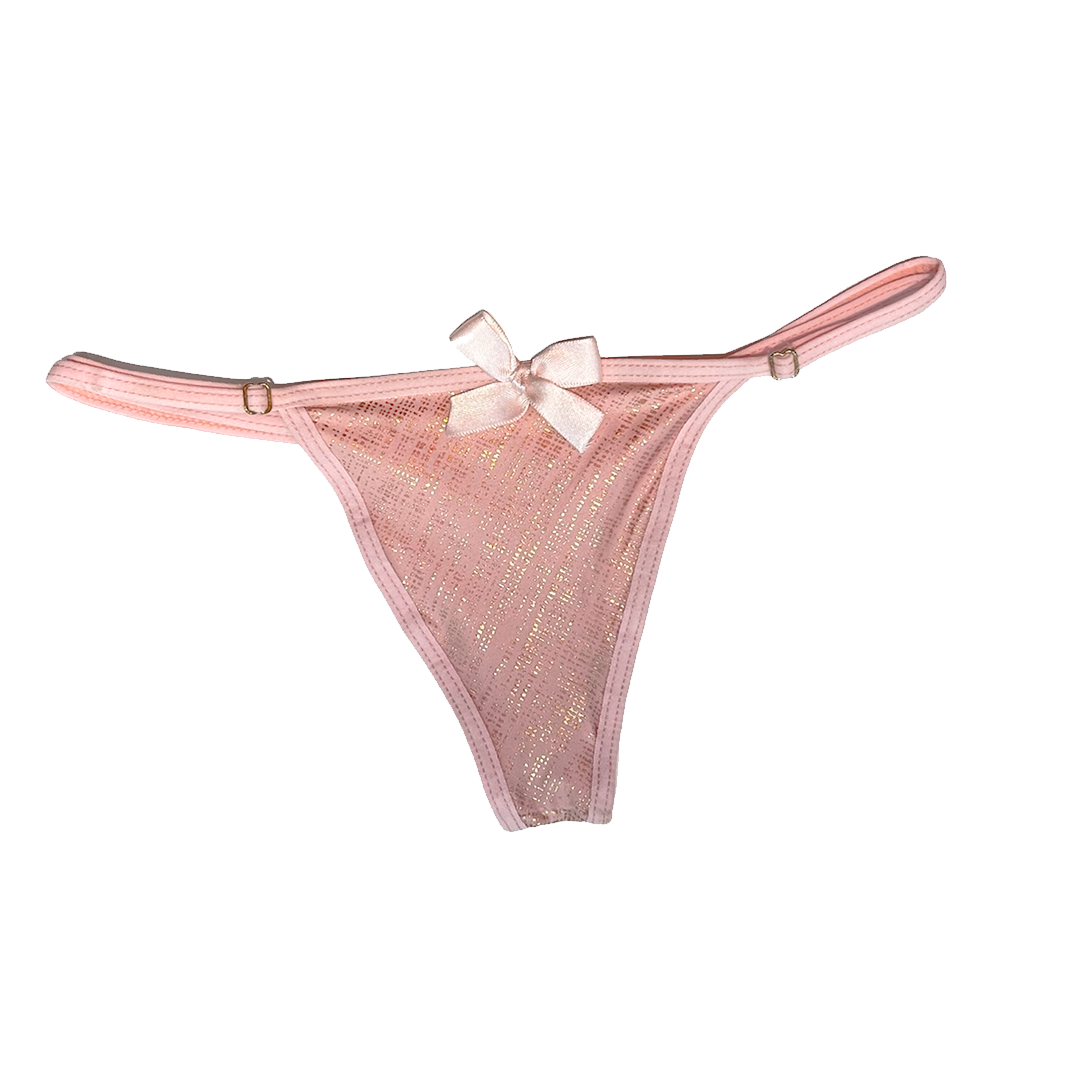 Bata Brillo Rosa + Panty