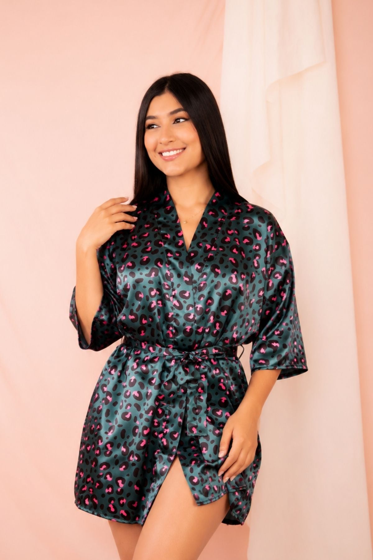 LEVANTADORA SATIN ANIMAL PRINK