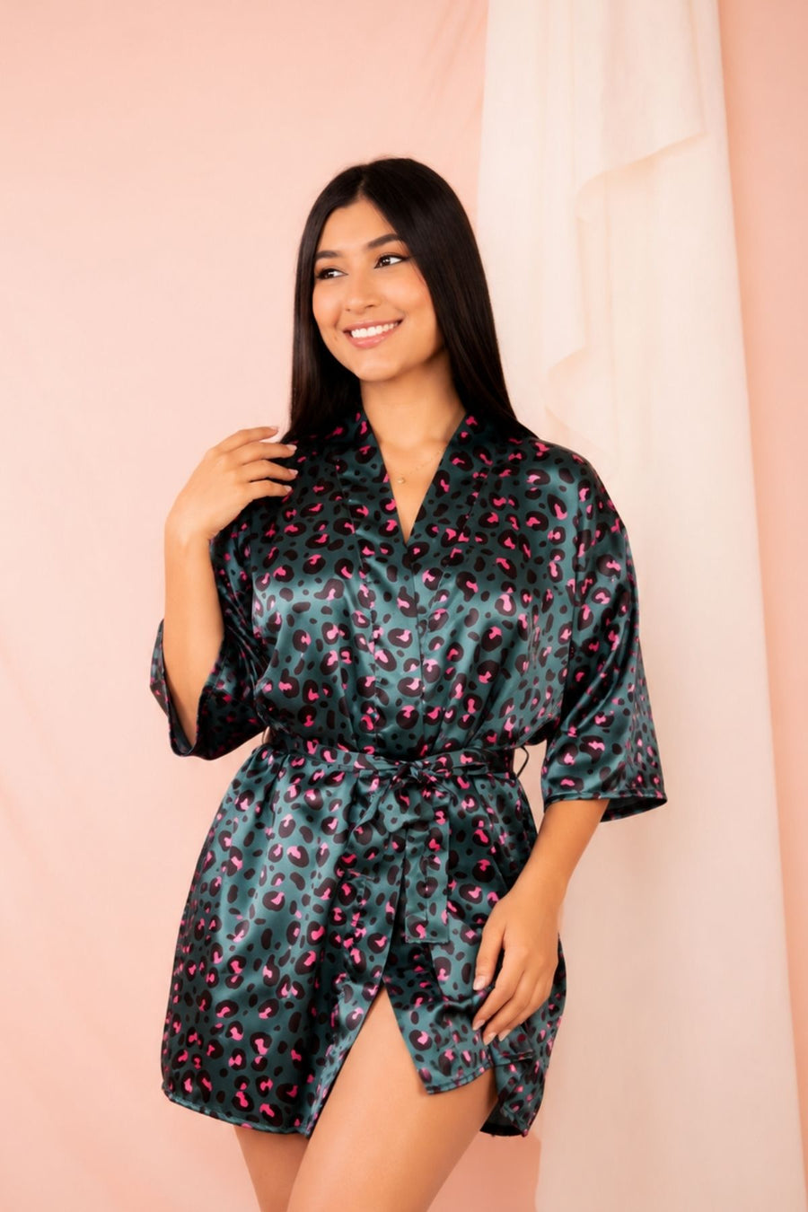 LEVANTADORA SATIN ANIMAL PRINK